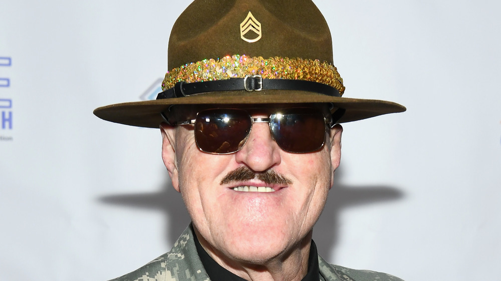 Sgt. Slaughter posing