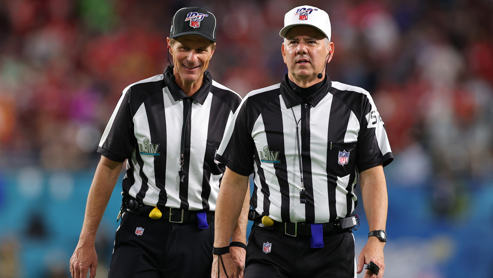 Two Super Bowl referees