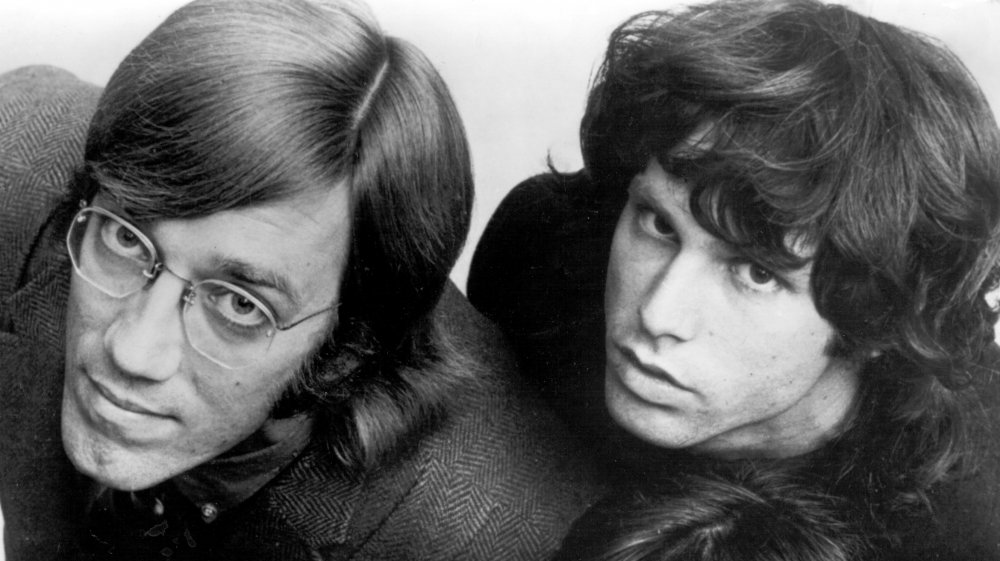 Ray Manzarek and Jim Morrison