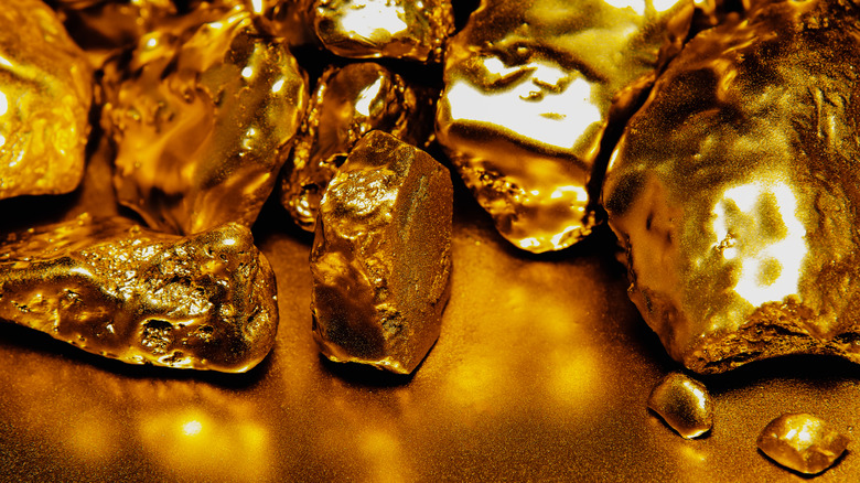 gold nuggets