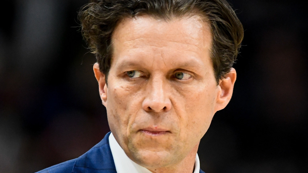 Utah Jazz head coach Quin Snyder