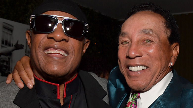 Stevie Wonder and Smokey Robinson