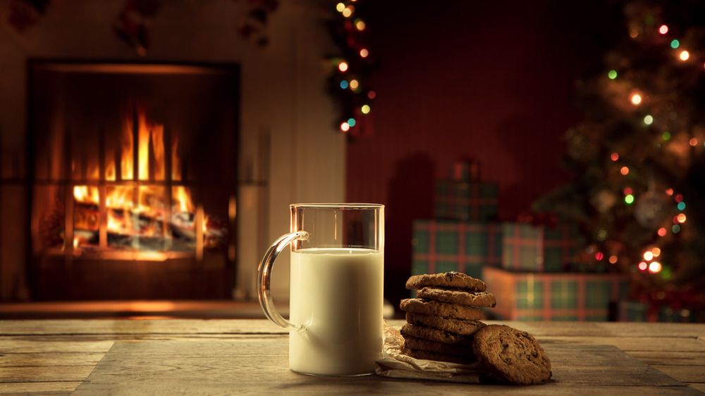 christmas fireplace