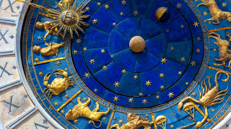 Astrological clock