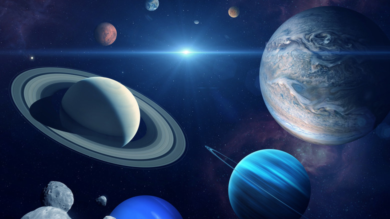 Planets in Solar System