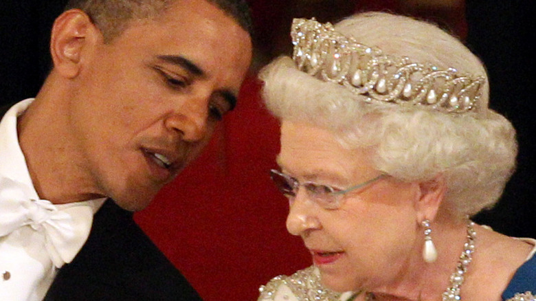 Barack Obama and Queen Elizabeth