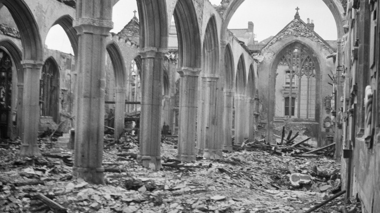 Bombing of London church
