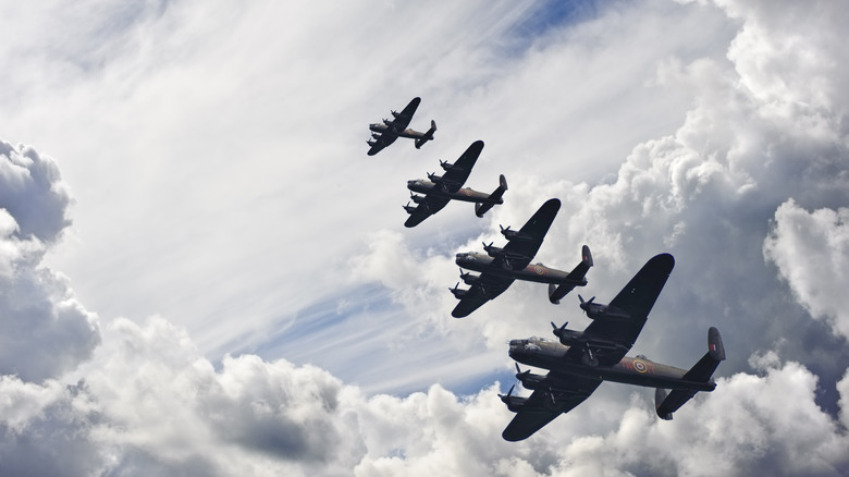 Bomber jets from WW2