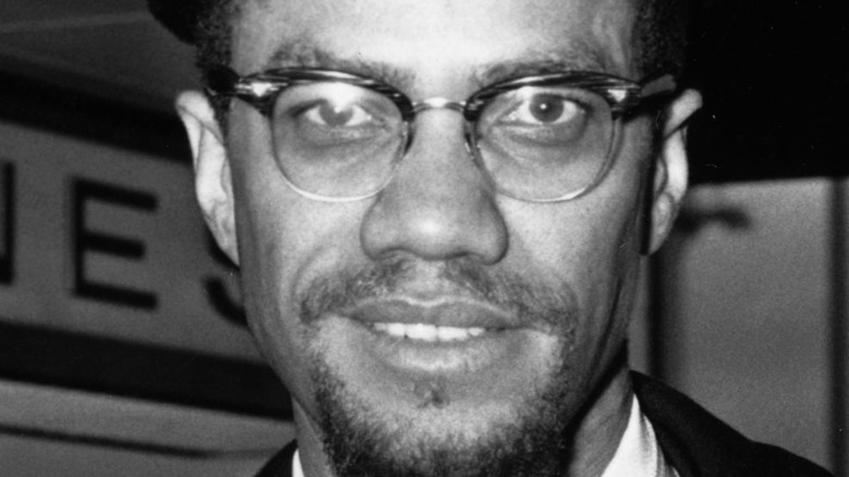 Human rights activist and advocate Malcolm X