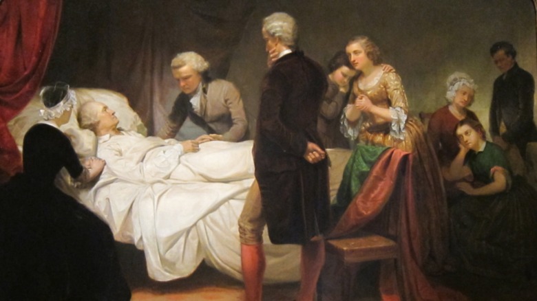 George Washington deathbed