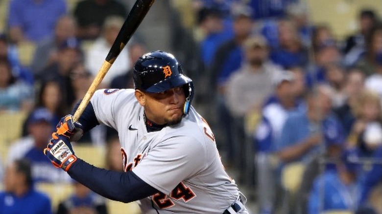 Miguel Cabrera batting 