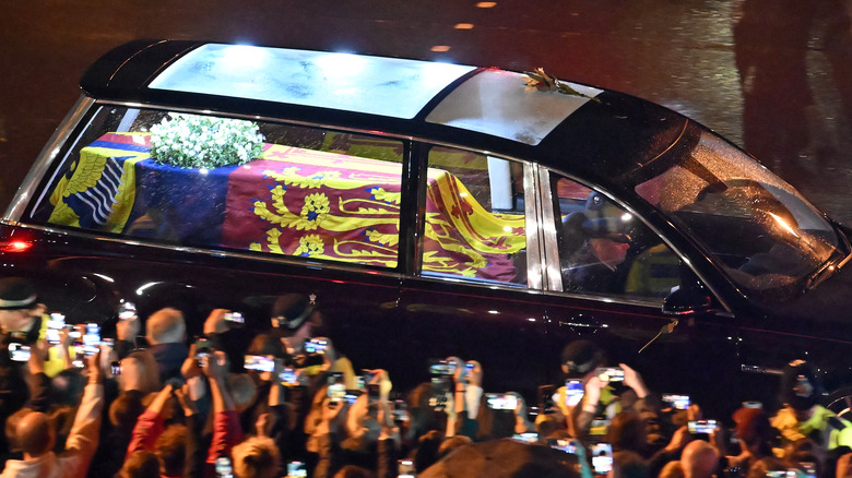 Hearse Procession of Elizabeth II