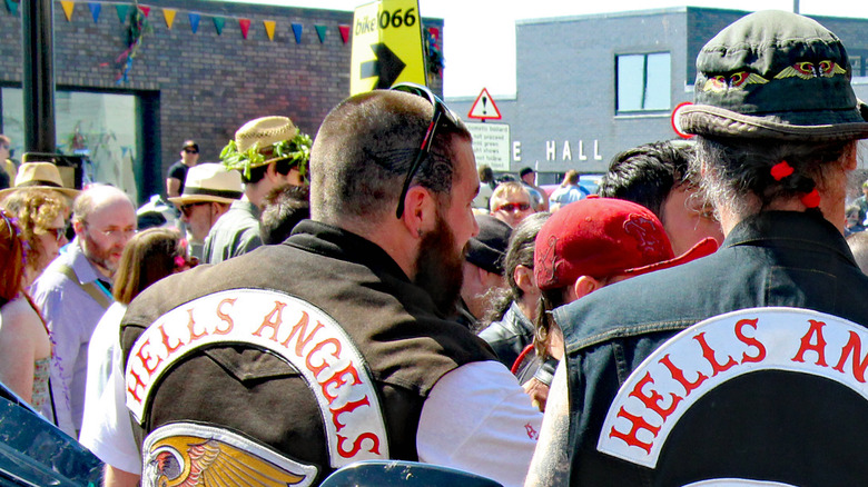 Hells Angels at gathering