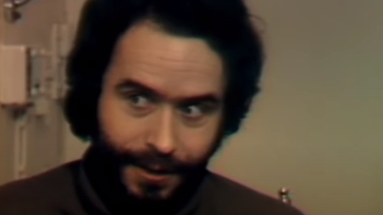 Ted Bundy during an interview