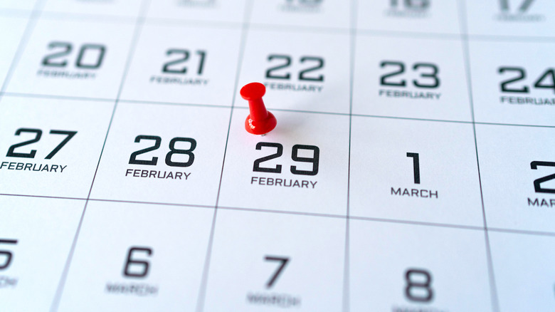 February 29 comes every four years
