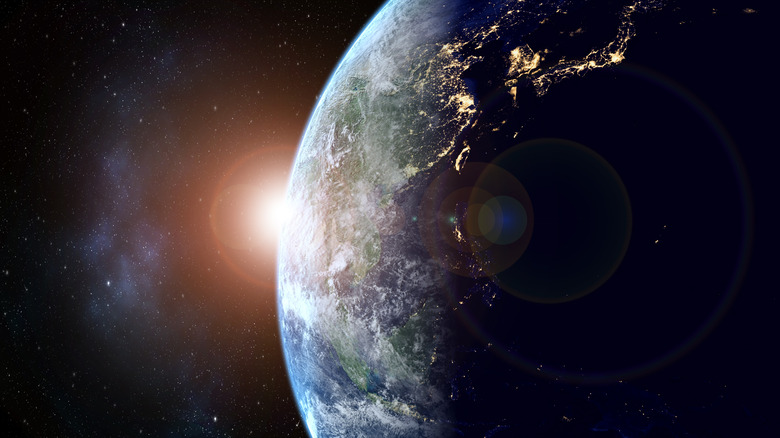 Earth from outer space
