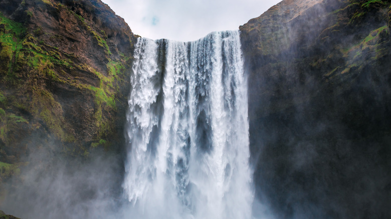 Skógafoss waterfall iceland