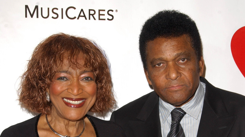 Charley Pride and wife Rozene