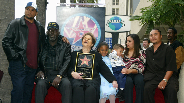 Etta James and family