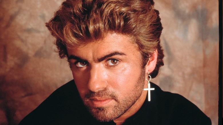 George Michael with earring 