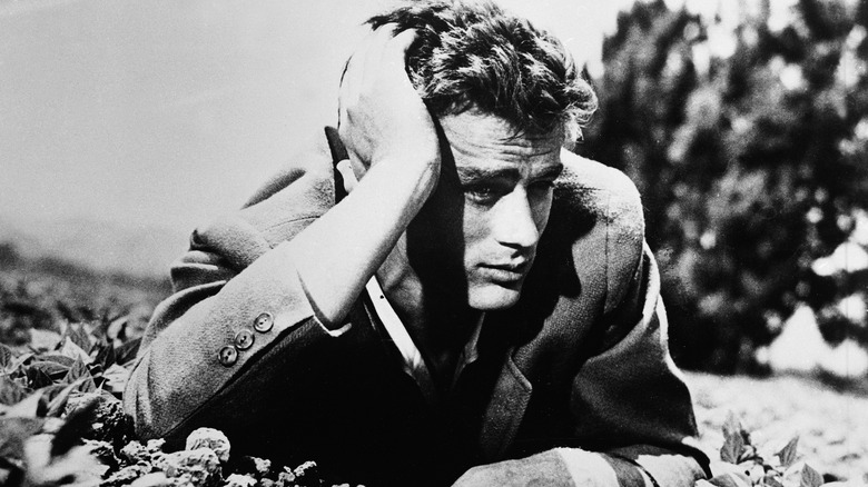 James Dean in the 1950s 