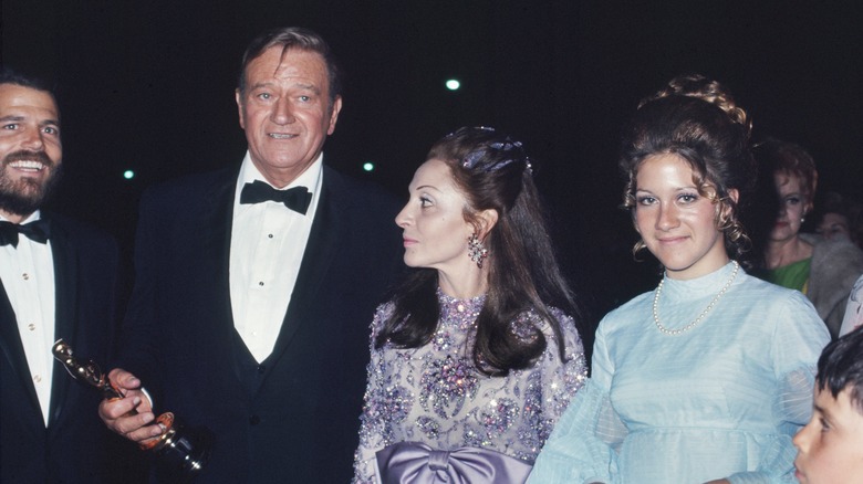 John Wayne and family 