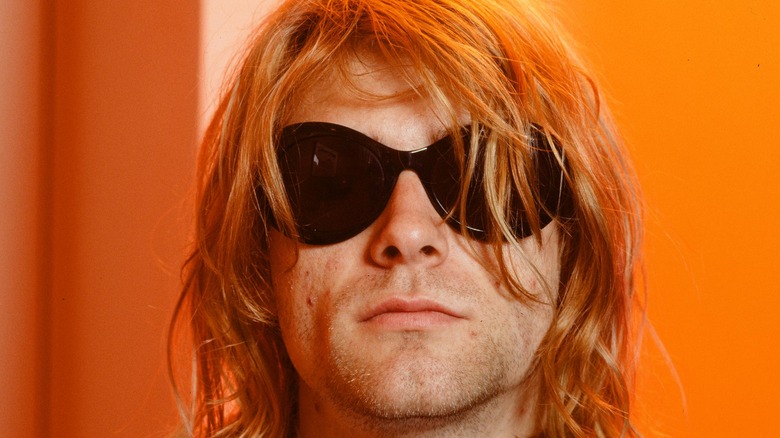 Kurt Cobain in sunglasses