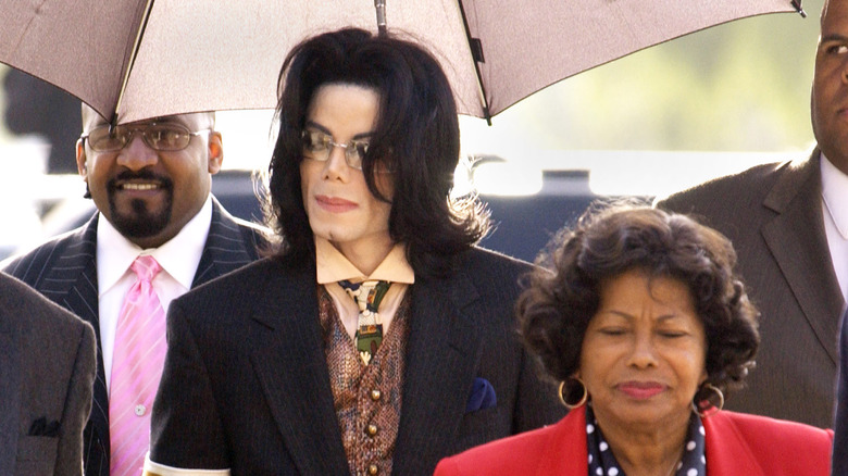 Michael Jackson and Katherine Jackson