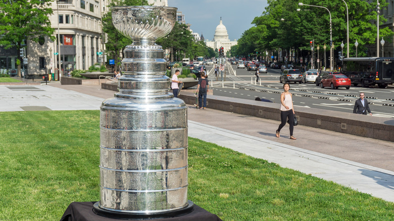 The Stanley Cup in 2018