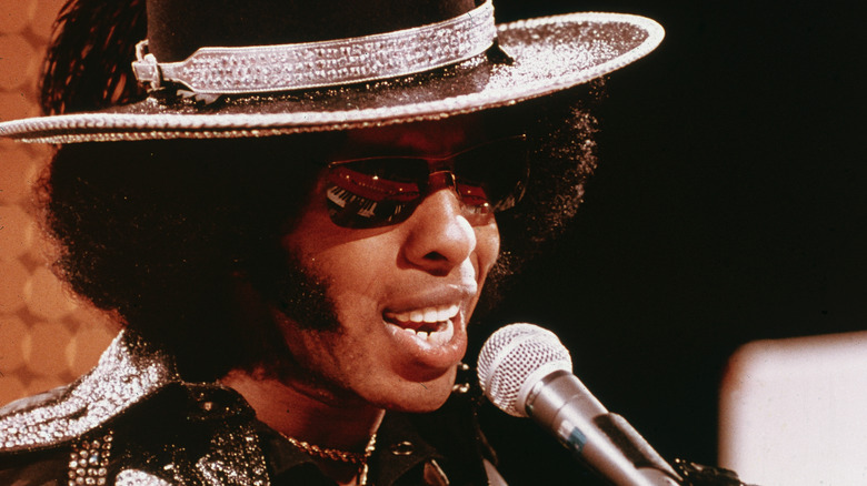 Sly Stone performing with Sly and the Family Stone