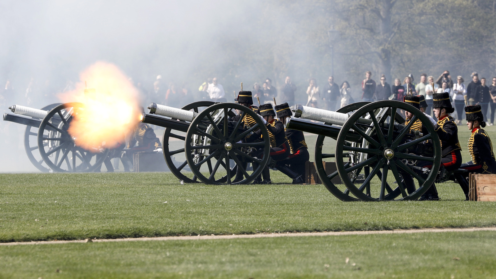 Here's Why 38 Rounds Were Fired During The Queen's Funeral Procession