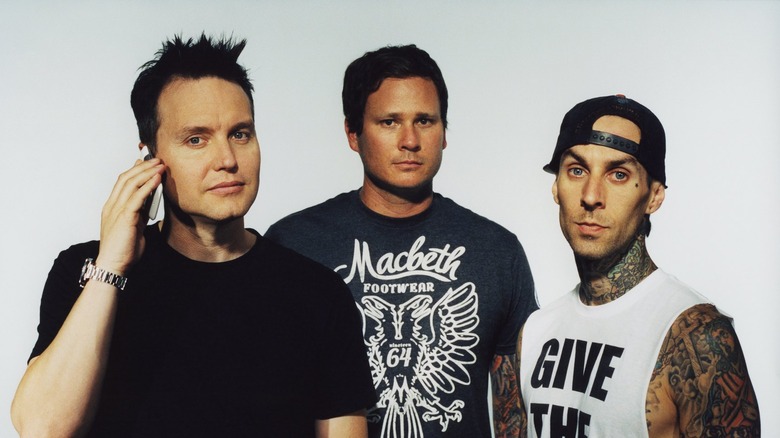 Blink 182 standing together