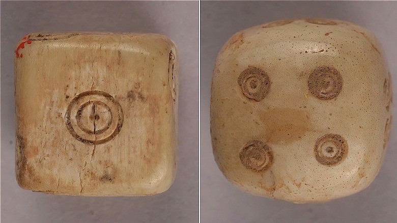 Ninth century dice