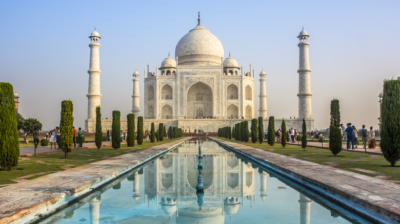 The Taj Mahal, one of the Seven New World Wonders