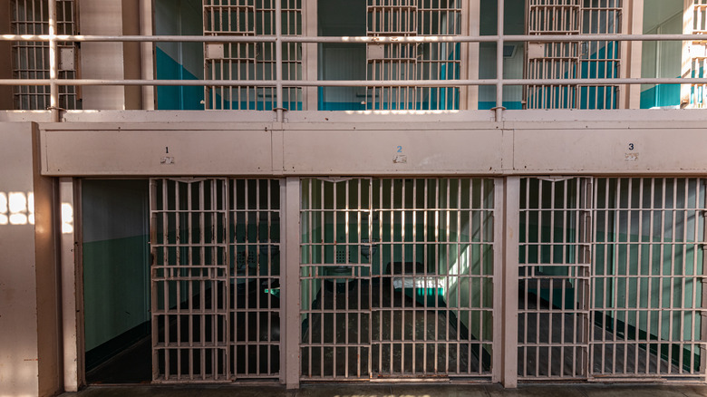 Alcatraz National Park cell block 