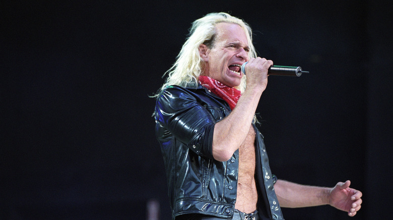 David Lee Roth performing live