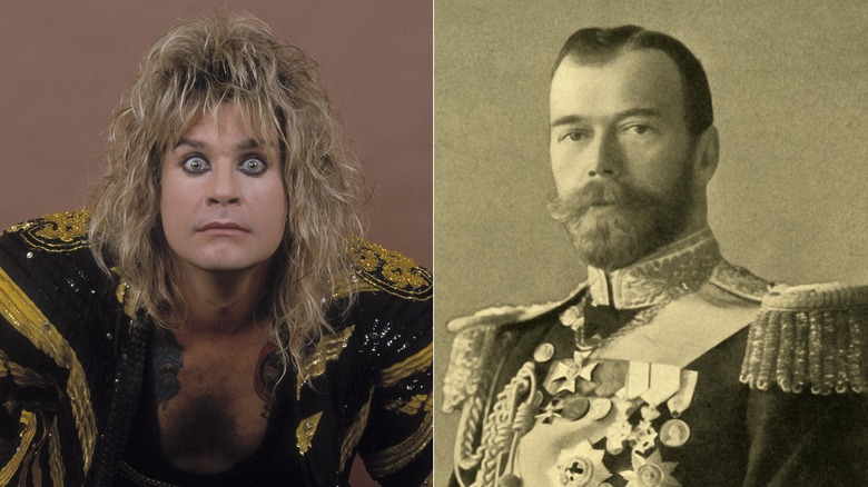 Ozzy Osbourne and Tsar Nicholas II