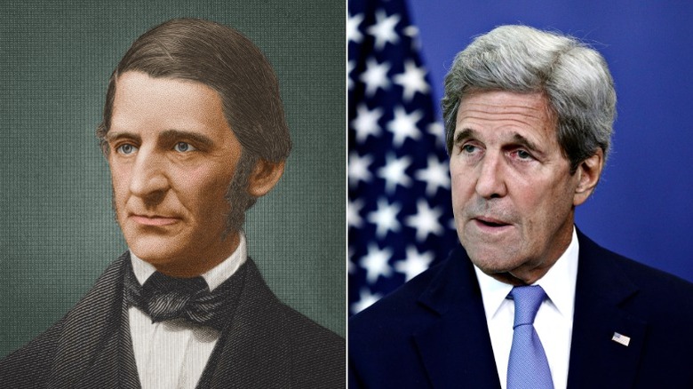 Ralph Waldo Emerson and John Kerry split