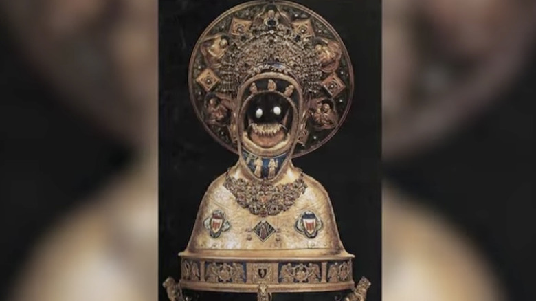 tongue and lower jaw of St Anthony