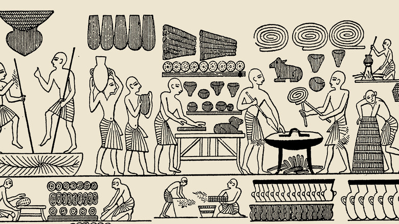 bread makers ramses III tomb