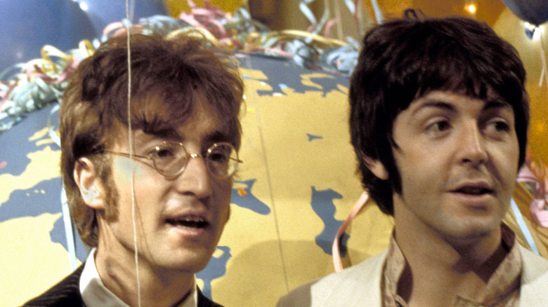 John Lennon and Paul McCartney in the late 1960s