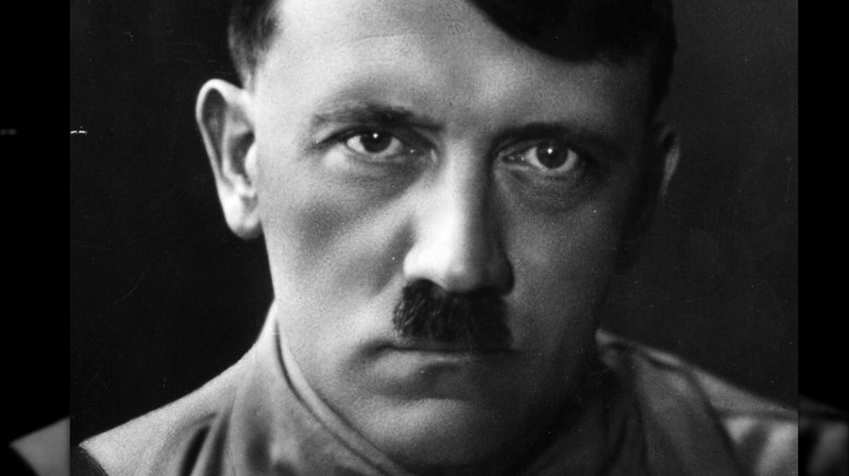 Adolf Hitler in a Nazi uniform