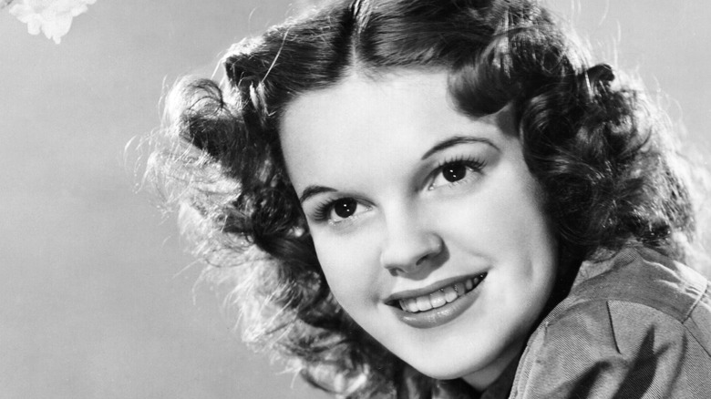 Young Judy Garland smile