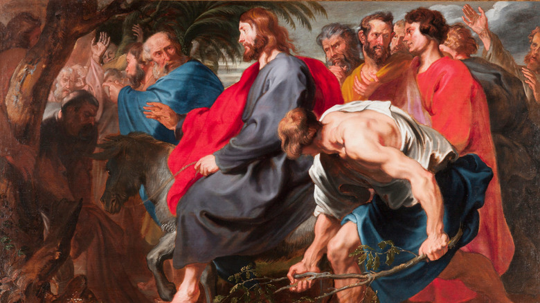 The Entry of Christ into Jerusalem, about 1617, Anthony van Dyck.