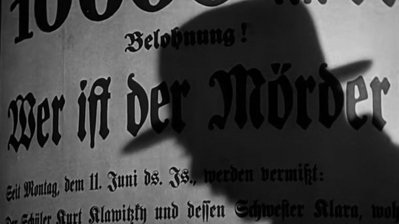 Shadow killer's profile over headline