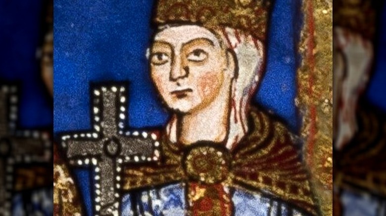 Empress Matilda miniature, c. 1188