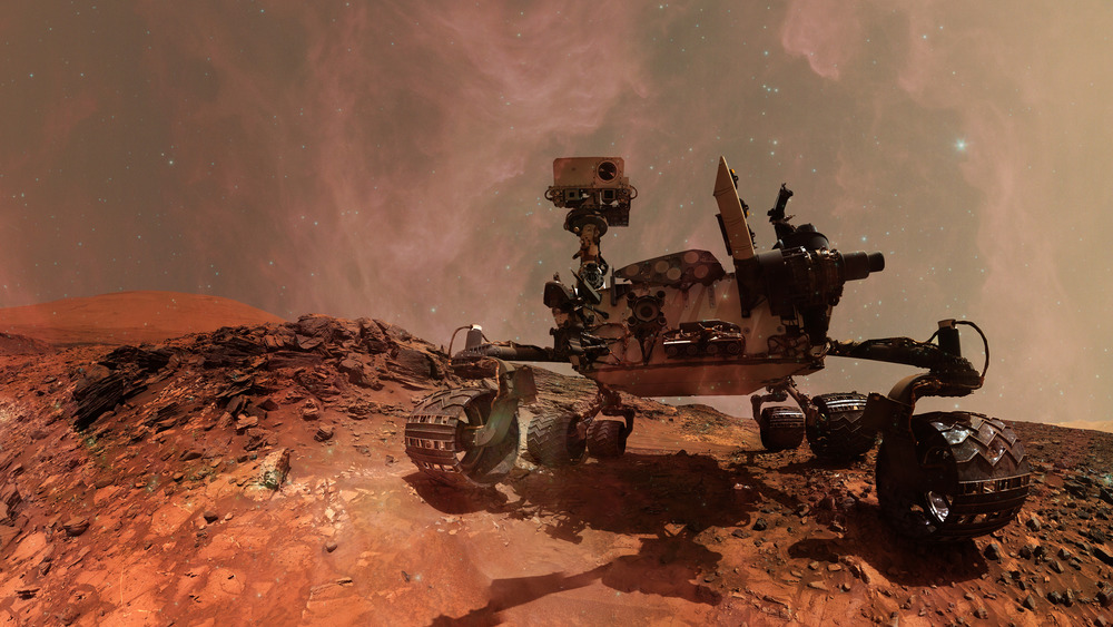 Mars rover Curiosity explores the red planet
