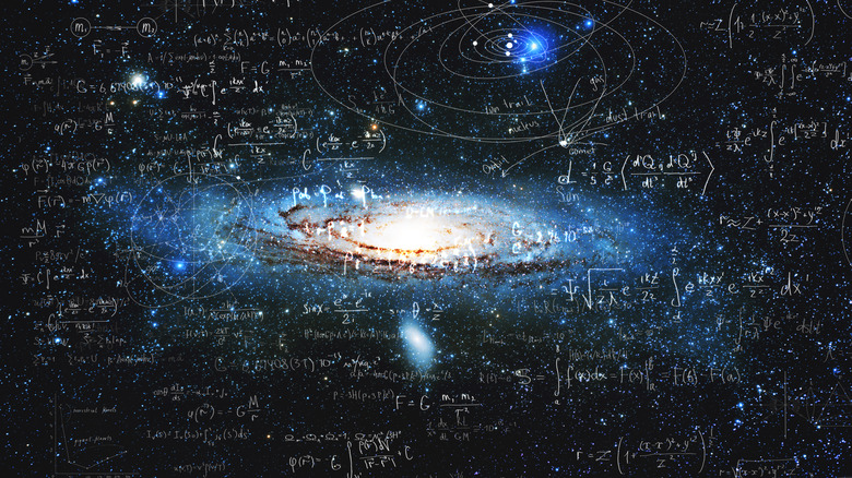 Mathematical universe image