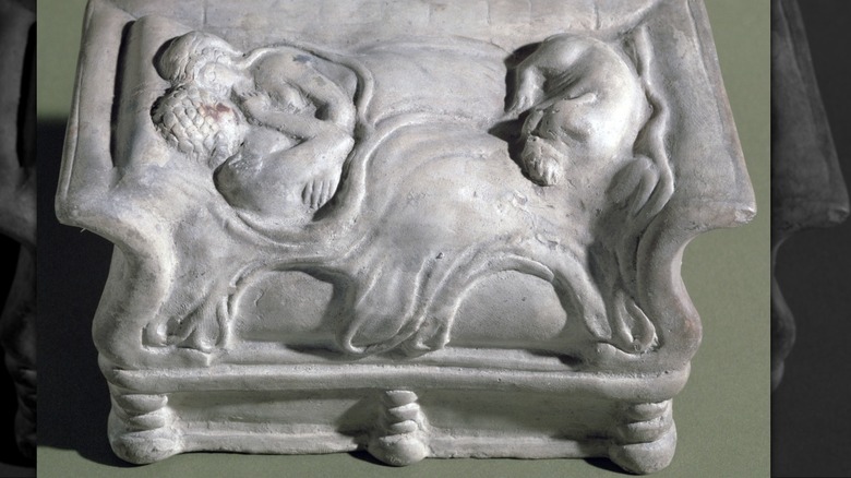 white marble roman