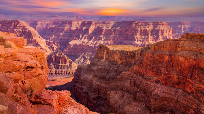 Aerial view of the Grand Canyon